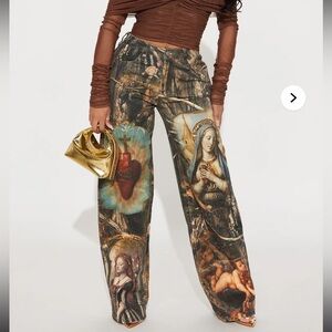 Showing My Devotion Camo Printed Baggy